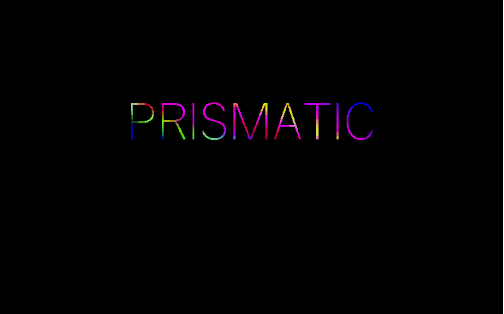 Prismatic screenshot